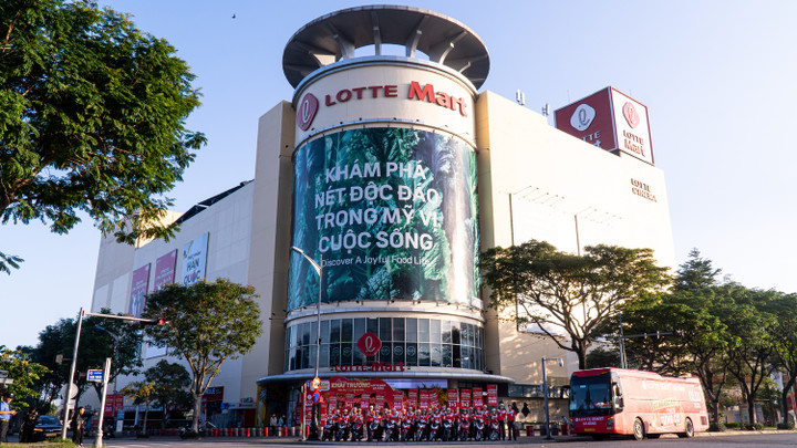 LOTTE MART Đà Nẵng trong diện mạo mới.