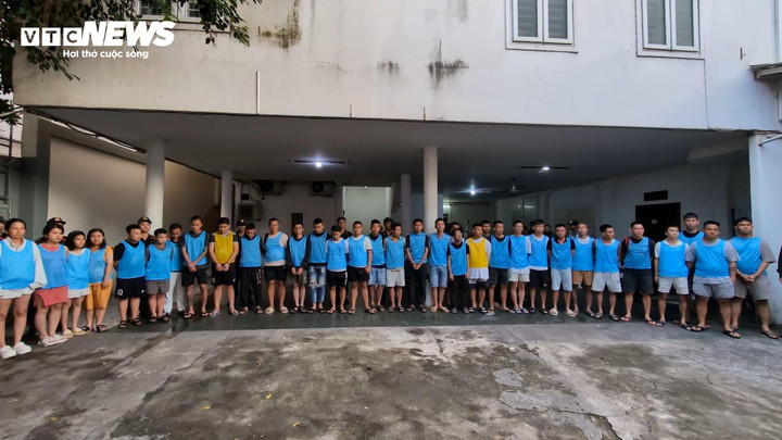 Các đối tượng bị bắt giữ (Ảnh: Công an cung cấp).