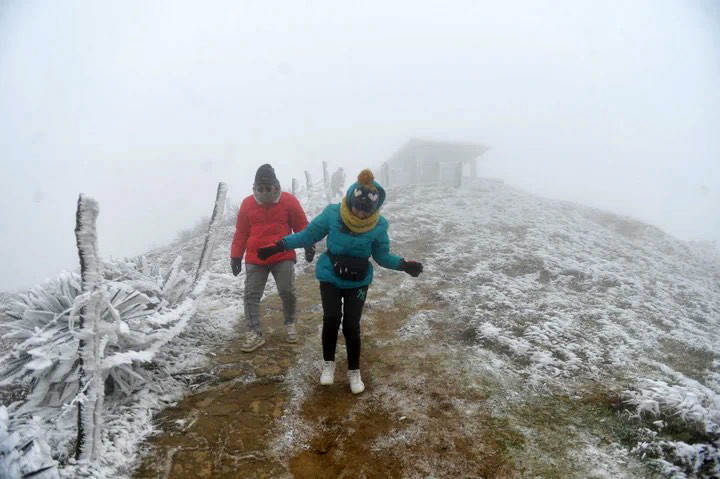 Miền Bắc rét diện rộng, có nơi rét đậm, rét hại, đề phòng xảy ra băng giá. (Ảnh minh hoạ)