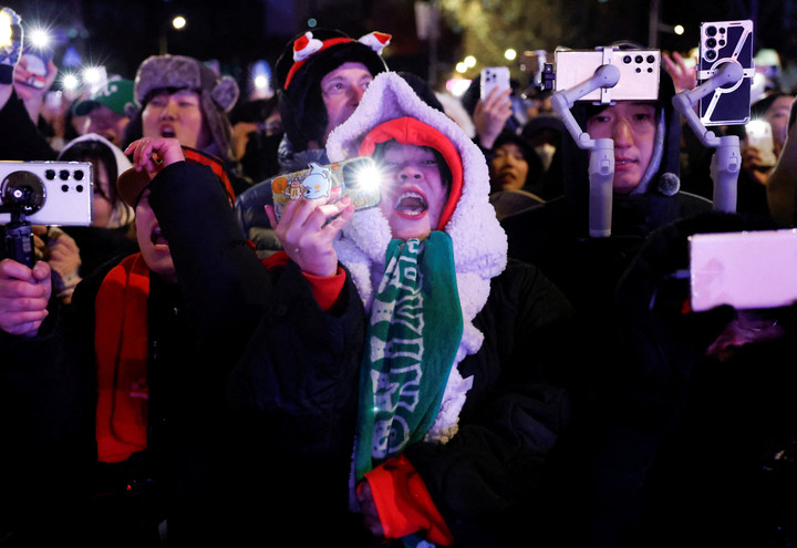 Đón ngày đầu năm mới 2026 tại Seoul, Hàn Quốc.