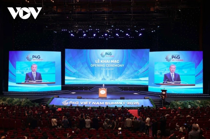 Toàn cảnh lễ khai mạc Hội nghị Thượng đỉnh P4G 2025.