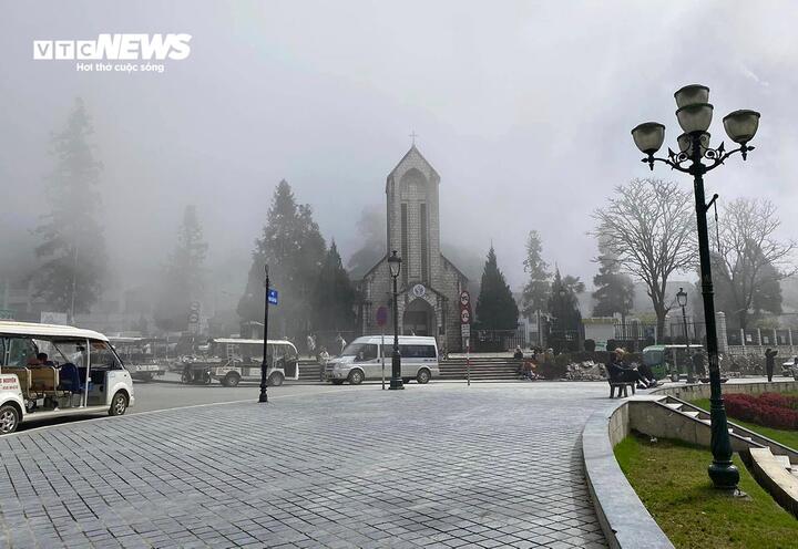 Mùa đông ở Sa Pa thưa dần những đợt tuyết rơi. (Ảnh minh hoạ)