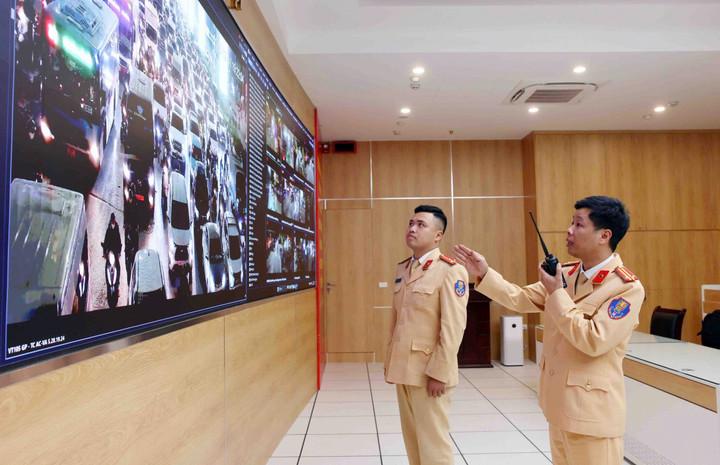 Hệ thống camera AI có thể soi hơn 20 lỗi vi phạm giao thông.