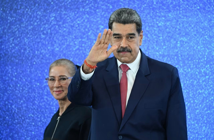 Tổng thống Venezuela Nicolas Maduro và phu nhân Cilia Flores. (Ảnh: Getty)