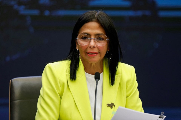 Phó Tổng thống Venezuela Delcy Rodríguez.