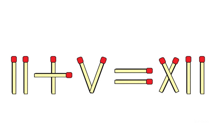 Câu đố que diêm đang gây sốt.