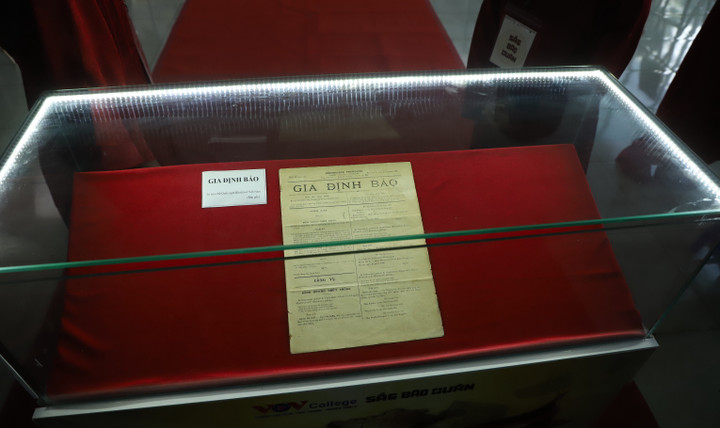 Gia Định Báo – tờ báo in bằng chữ Quốc ngữ đầu tiên của Việt Nam.