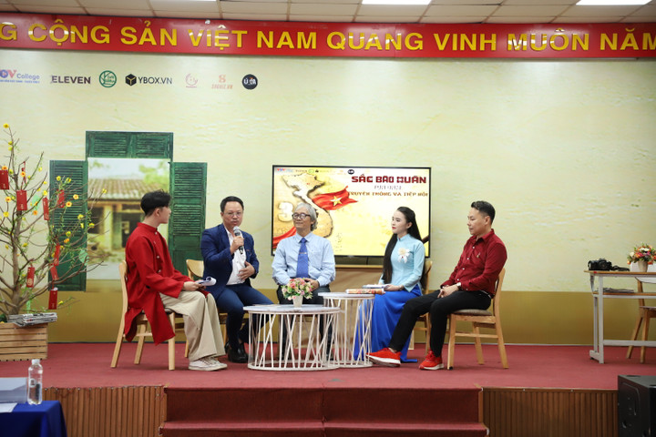 Đối thoại “Truyền thống và Tiếp nối” tạo diễn đàn giao lưu giữa các nhà báo giàu kinh nghiệm và sinh viên báo chí thế hệ Gen Z.