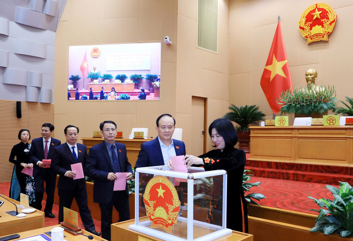 HĐND TP bầu bổ sung 3 Ủy viên UBND TP Hà Nội nhiệm kỳ 2021-2026.