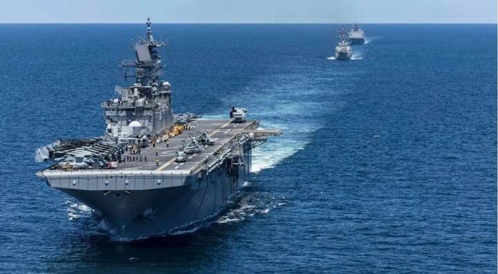 Tàu USS Iwo Jima. Ảnh EurAsian Times