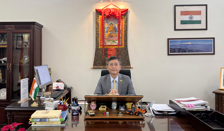 Đại sứ Ấn Độ tại Việt Nam Tshering W. Sherpa. (Ảnh: Đại sứ quán Ấn Độ)