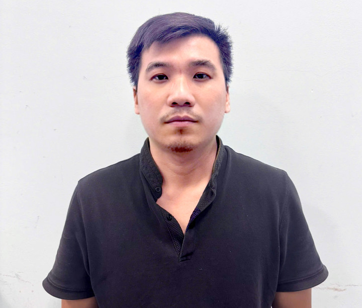 La Thiên Bảo tại cơ quan điều tra. (Ảnh Công an cung cấp)