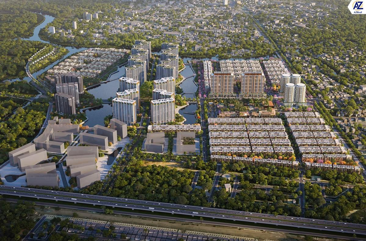 Phối cảnh dự án Global City trên chuyên trang AZReal.