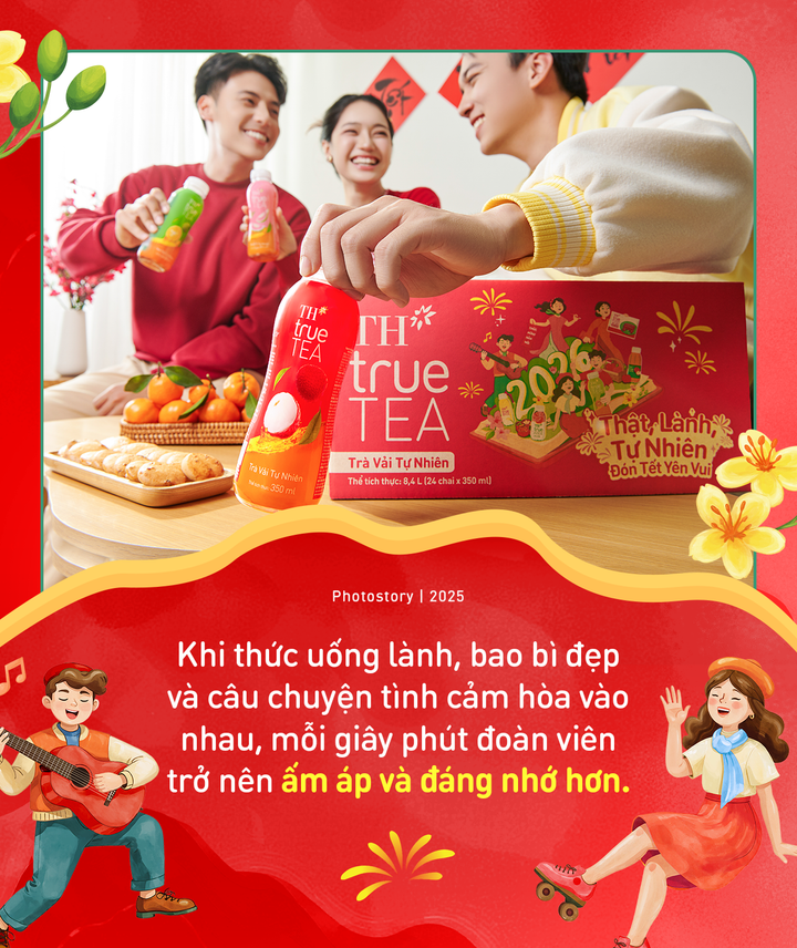 Bao bì Tết rực rỡ - thức uống lành, trao nhau niềm vui thật - 6