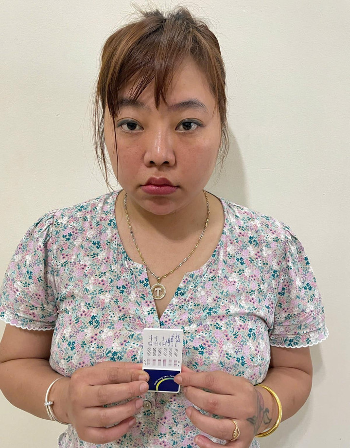 Hán Thị Thanh Sâm bị bắt vì hành vi tổ chức sử dụng ma túy. (Ảnh: C.A)