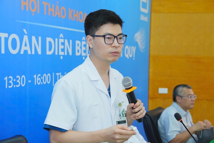 BSCKII Nguyễn Tiến Dũng, Phó Giám đốc Trung tâm Đột quỵ, Bệnh viện Bạch Mai chia sẻ thông tin về đột quỵ.