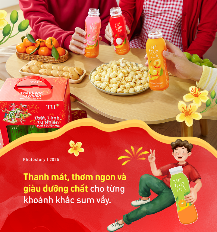 Bao bì Tết rực rỡ - thức uống lành, trao nhau niềm vui thật - 5