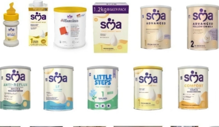 Nestle thu hồi một số lô sản phẩm sữa bột SMA và sữa công thức. (Ảnh: Nestlé)