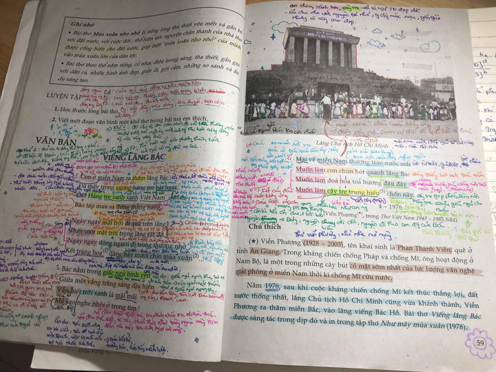 Trang sách cũ ngập tràn chữ làm dân mạng xúc động nhớ thời học sinh - 5