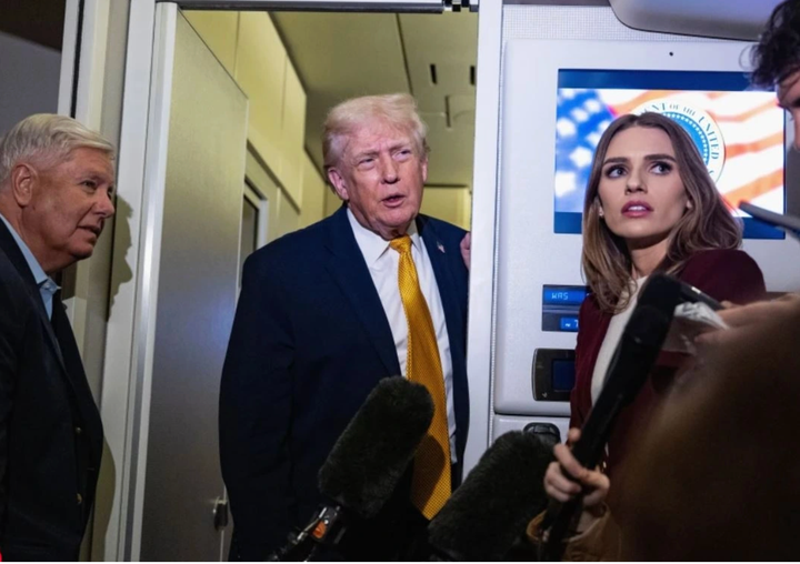 Tổng thống Mỹ Donald Trump tái khẳng định ý định giành quyền kiểm soát Greenland. Ảnh: AP