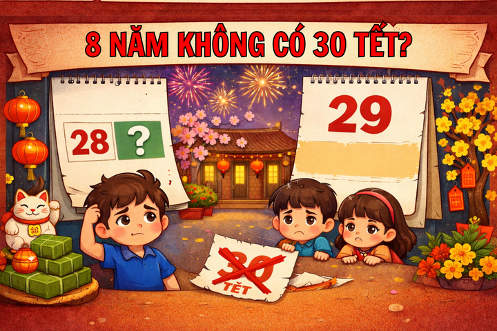 Vì sao 8 năm liền kể từ năm 2025 không có ngày 30 Tết? - 1