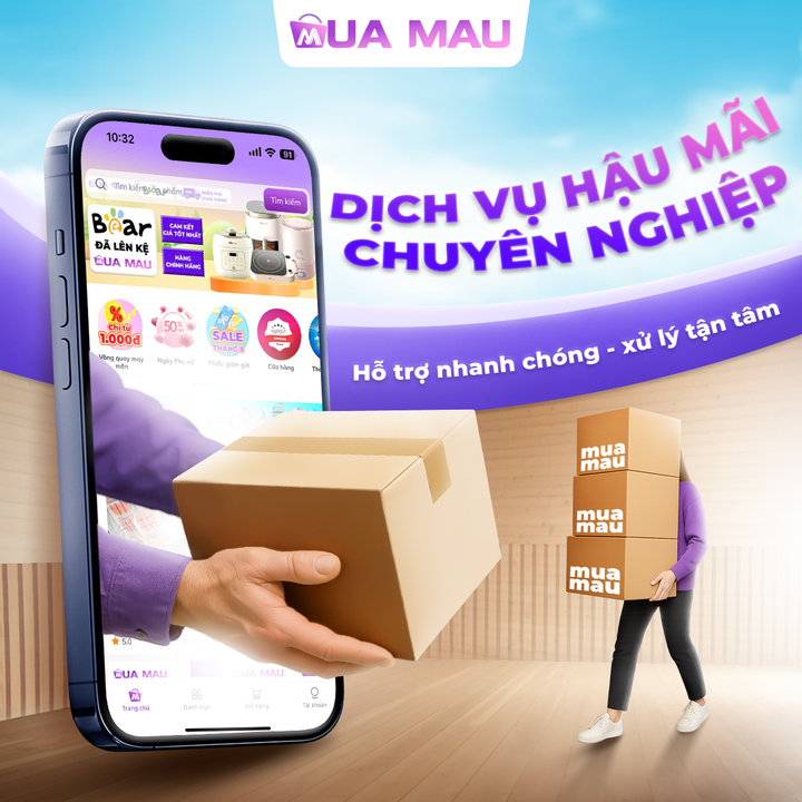 Dịch vụ hỗ trợ chuyên nghiệp cho người mua và người bán.