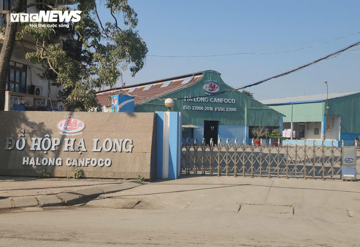 Thịt lợn bẩn được xác định tuồn vào Công ty cổ phần Đồ hộp Hạ Long (Hải Phòng).