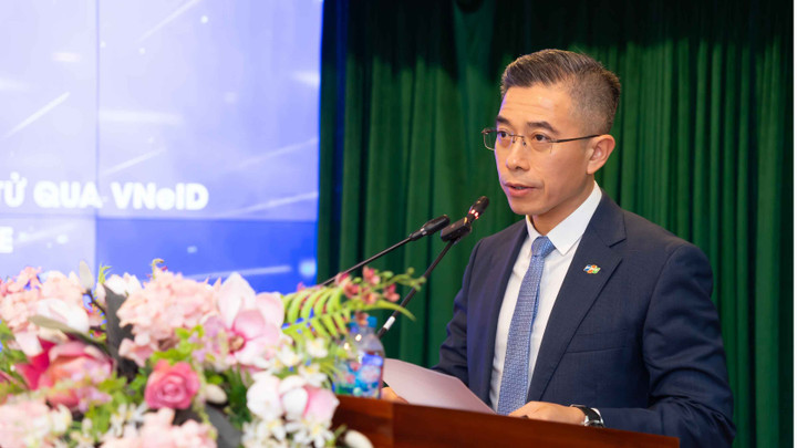 Ông Hoàng Việt Anh phát biểu tại sự kiện.