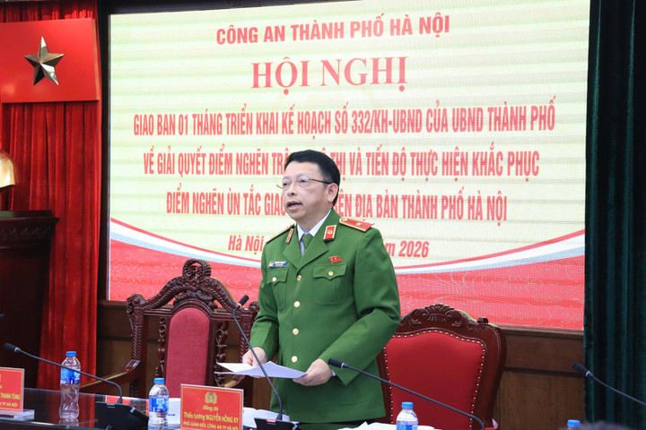 Thiếu tướng Nguyễn Hồng Ky phát biểu kết luận.