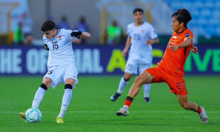 U23 Iraq hòa U23 Trung Quốc. (Ảnh: AFC)