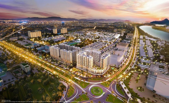 Các tòa căn hộ tại Vinhomes Star City đều án ngữ các trục đại lộ huyết mạch.