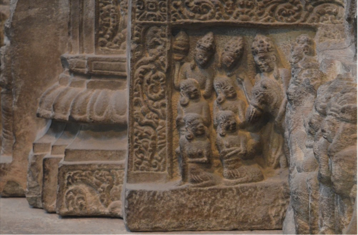 Đường nét trên cổ vật tinh xảo thể hiện được tay nghề của người Chăm Pa xưa.