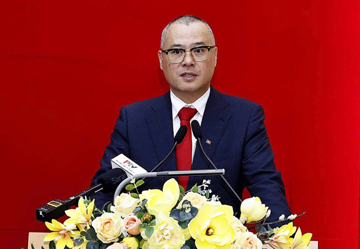 Tân Bí thư Tỉnh ủy Phú Thọ Phạm Đại Dương.