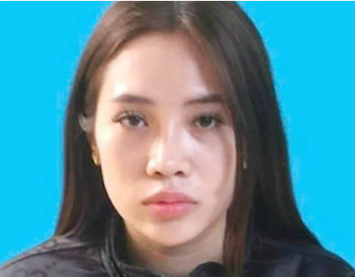 Bị can Phạm Thùy Trang Đài, còn gọi là “Na Đắc Kỷ”. (Ảnh: CACC)