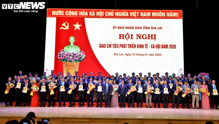 UBND tỉnh Gia Lai giao chỉ tiêu phát triển kinh tế - xã hội năm 2026 cho 135 xã, phường trên địa bàn.