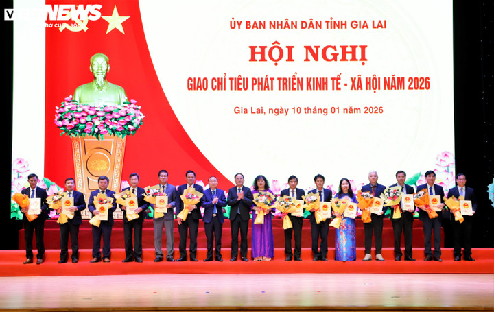 UBND tỉnh Gia Lai giao chỉ tiêu phát triển kinh tế - xã hội năm 2026 cho các sở, ngành.