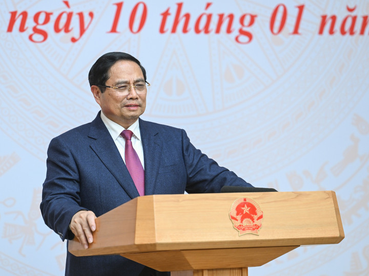 Thủ tướng Chính phủ Phạm Minh Chính đánh giá, ngoại giao kinh tế đạt kết quả quan trọng mang tính "chuyển đổi trạng thái, xoay chuyển tình thế" - Ảnh: VGP/Nhật Bắc