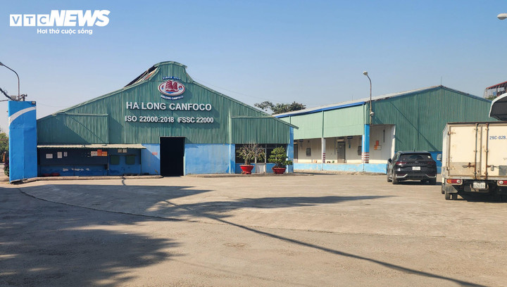 Các kho hàng, nhà xưởng của Công ty Cổ phần Đồ hộp Hạ Long.