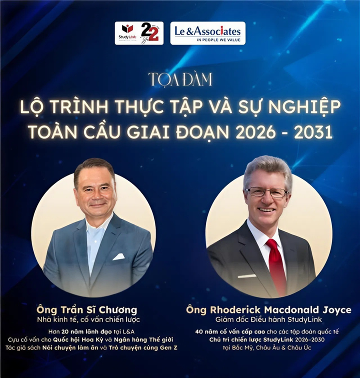 Đại diện L&A tham gia chia sẻ tại toạ đàm du học và sự nghiệp toàn cầu.