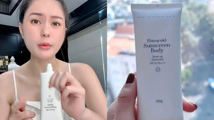 Công an Đồng Nai tiếp tục thông báo thu hồi khẩn kem chống nắng Hanayuki do ông Nguyễn Quốc Vũ (chồng ca sĩ Đoàn Di Bằng) phân phối.