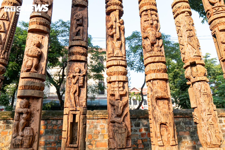 'Ngựa về phố' – Bộ tượng ngựa Tây Nguyên độc lạ giữa lòng Văn Miếu - 5