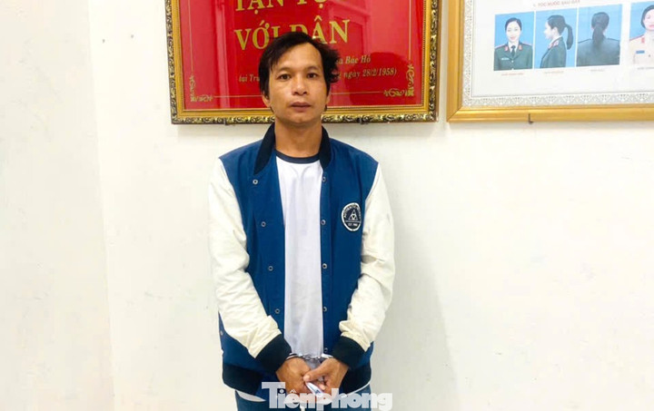 Bị can Hồ Văn Viên tại Cơ quan Công an.