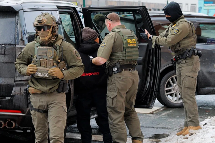 Mỹ điều thêm hàng trăm đặc vụ đến Minneapolis sau vụ nổ súng chết người ở thành phố này. (Ảnh: Reuters)