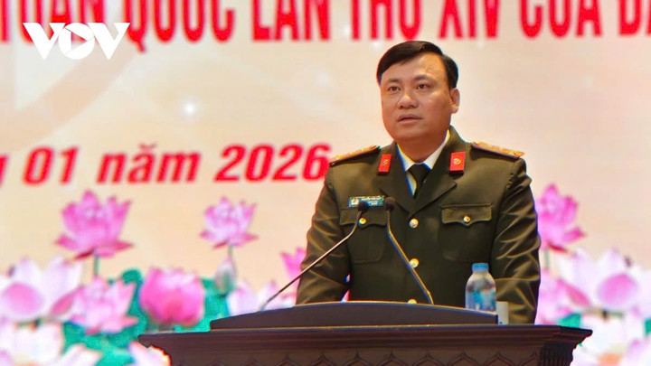 Đại tá Nguyễn Tiến Đạt, Phó Giám đốc Công an TP Hà Nội nêu các phương án bảo vệ Đại hội Đảng XIV.