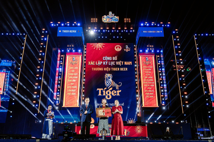 Tiger Beer chính thức xác lập kỷ lục với hơn 36.000 mãnh hổ cùng săn lộc bản lĩnh.