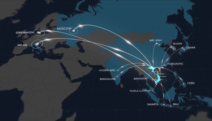 Năm 2025, Vietnam Airlines đã khôi phục và mở mới tới 14 đường bay quốc tế, đây là con số kỷ lục về số đường bay mới trong một năm.