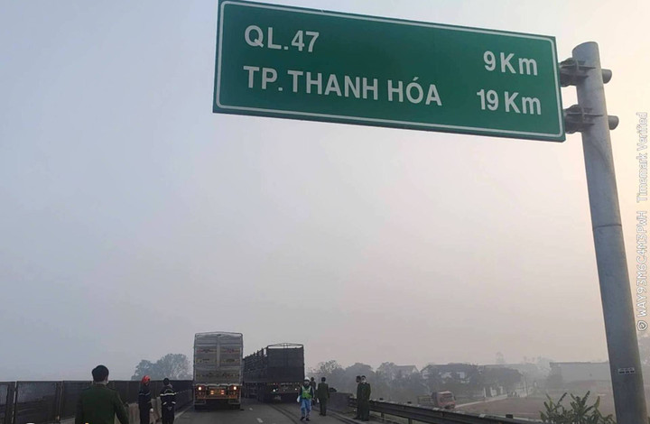 Vụ tai nạn khiến 10 người thương vong.