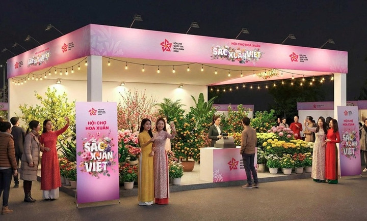 Ban tổ chức sẽ khai mạc Hội chợ Hoa Xuân trong khuôn khổ Hội chợ Quốc gia Mùa Xuân 2026.