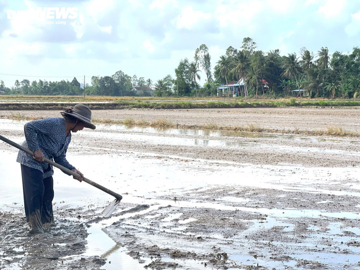 Từ trung tâm xã Hòa Thịnh vào thôn Phú Hữu, nụ cười đã trở lại trên gương mặt bà con. Người thì tranh thủ ra đồng chuẩn bị mùa vụ mới.