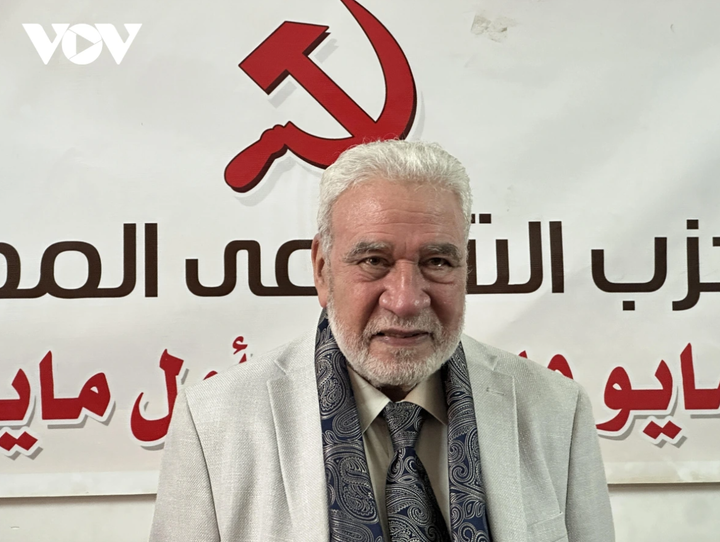 Tổng Bí thư Đảng Cộng sản Ai Cập Salah Adly. (Nguồn: VOV)